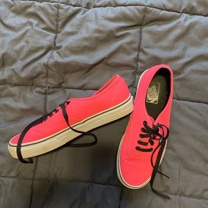 Hot pink vans